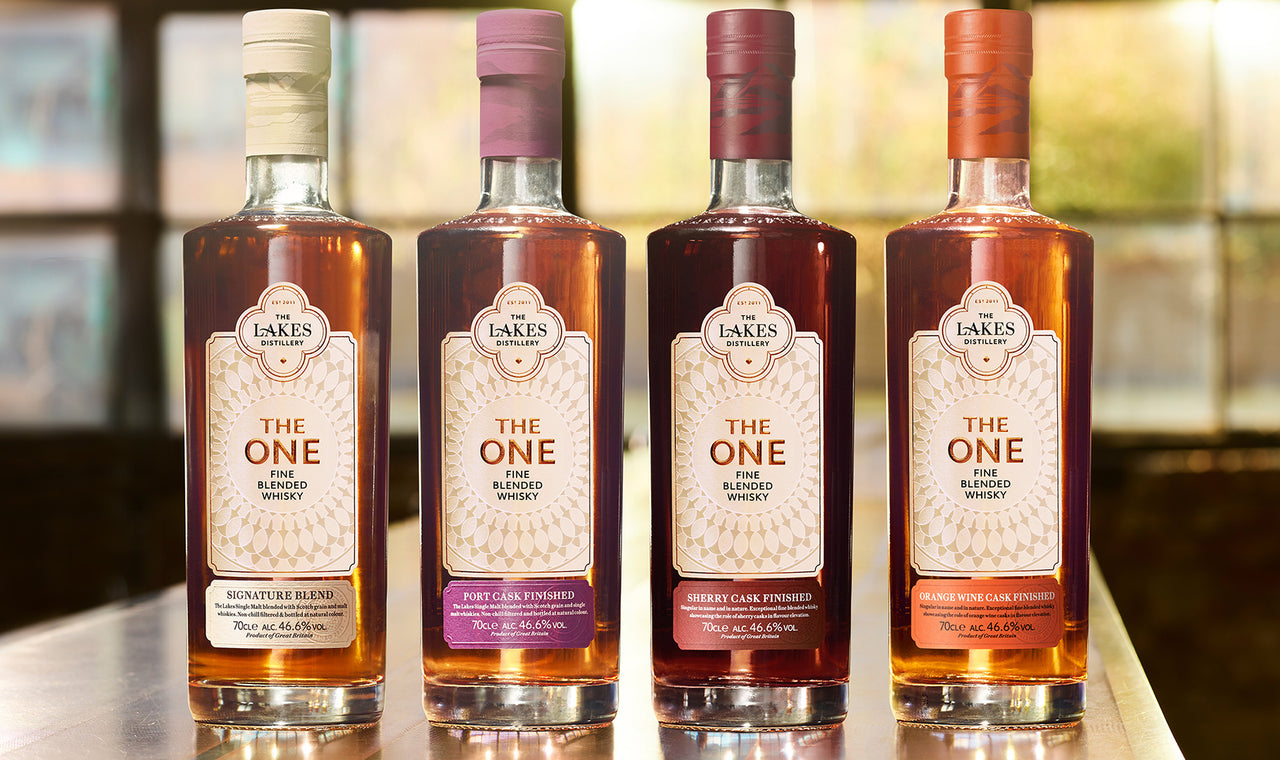 Orange Wine and Sherry cask finishes enhance The One collection