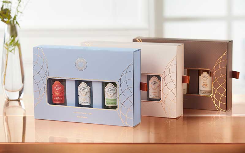 Hampers & 3x5cls The Lakes Distillery