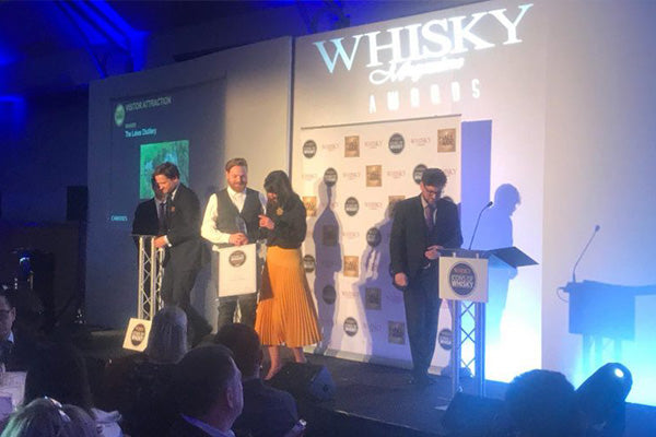 We've been awarded Whisky Visitor Attraction of the Year 2019''