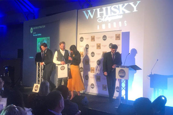 We've been awarded Whisky Visitor Attraction of the Year 2019