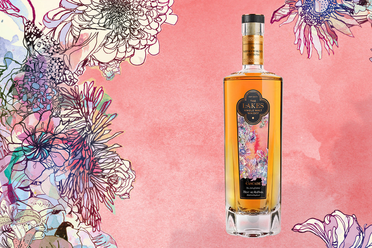Illuminating a lighter side of The Lakes Single Malt; Cascade.