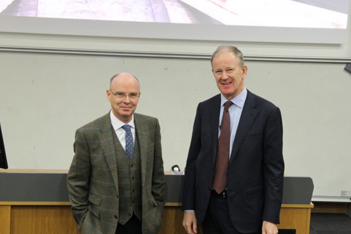 Our CEO Nigel Mills inspires participants at the Lancaster University masterclass series