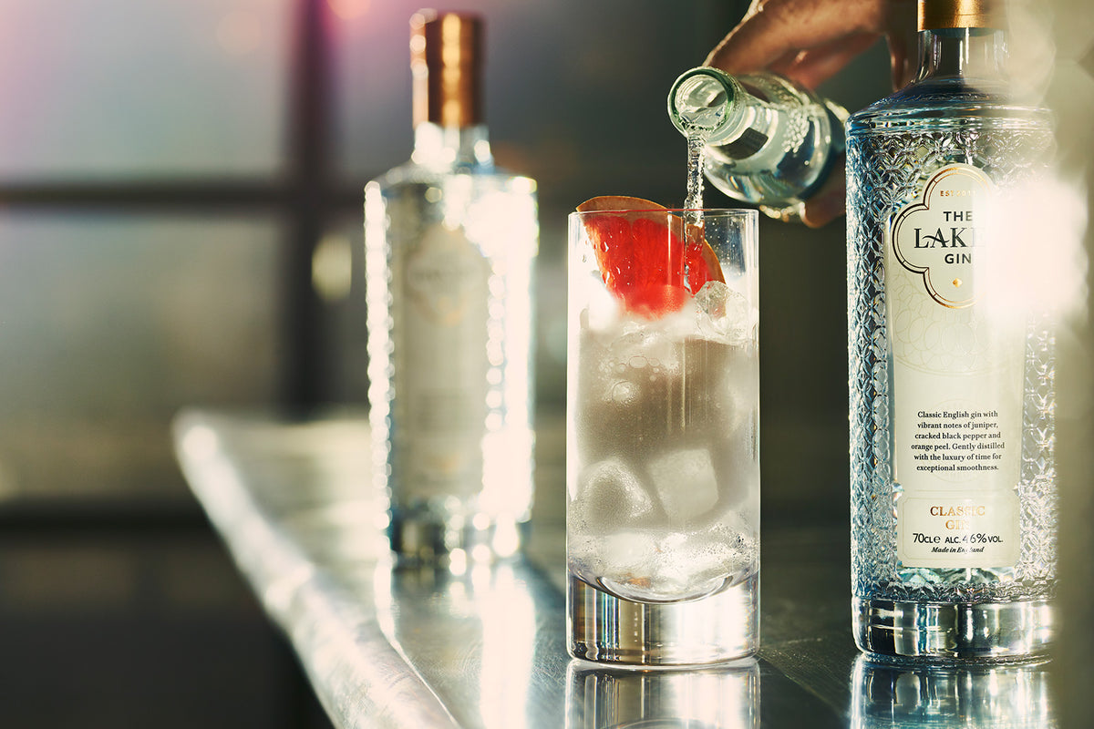 Distilled with the luxury of time, the new Lakes Gin