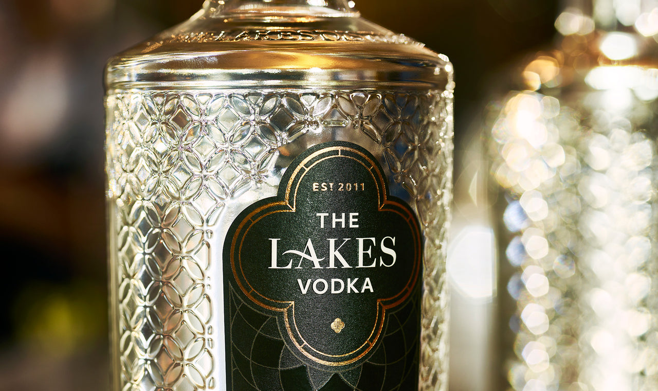 Less is more with the new look Lakes Vodka