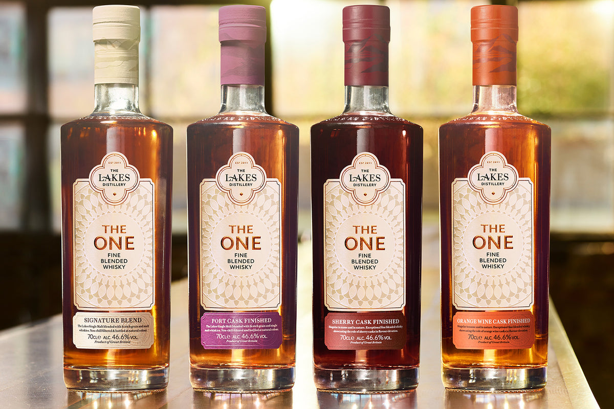 Orange Wine and Sherry cask finishes enhance The One collection