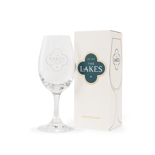 The Lakes Single Malt Whisky Copita Glass with box