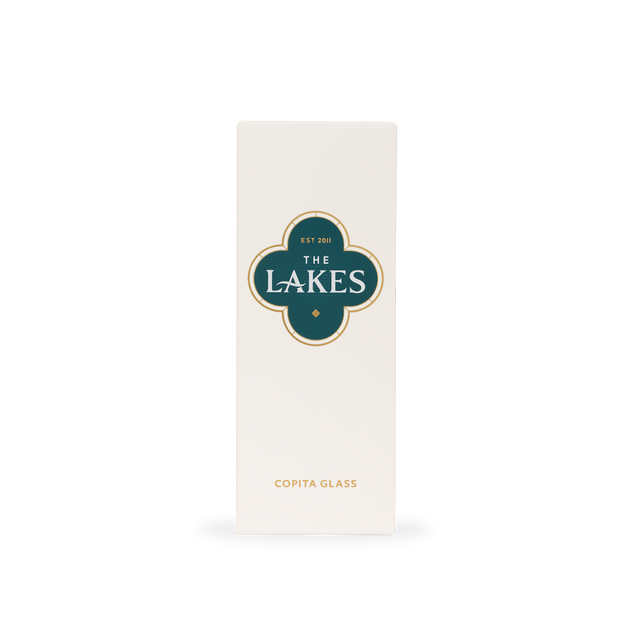 The Lakes Single Malt Whisky Copita Glass box