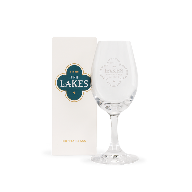 The Lakes Single Malt Whisky Copita Glass with box