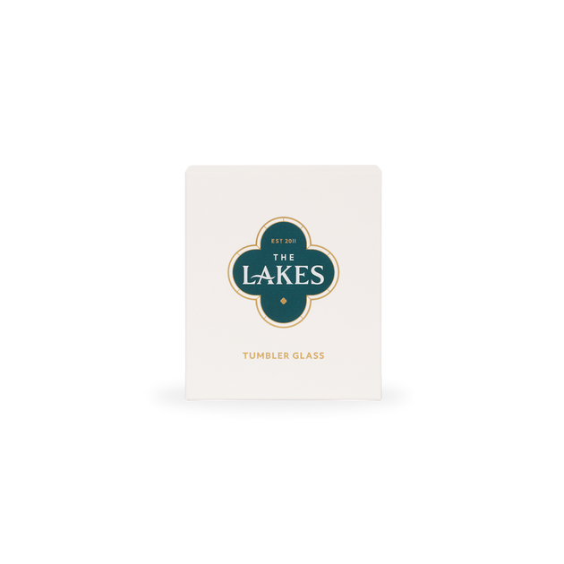 The Lakes Distillery Tumbler whisky glass box