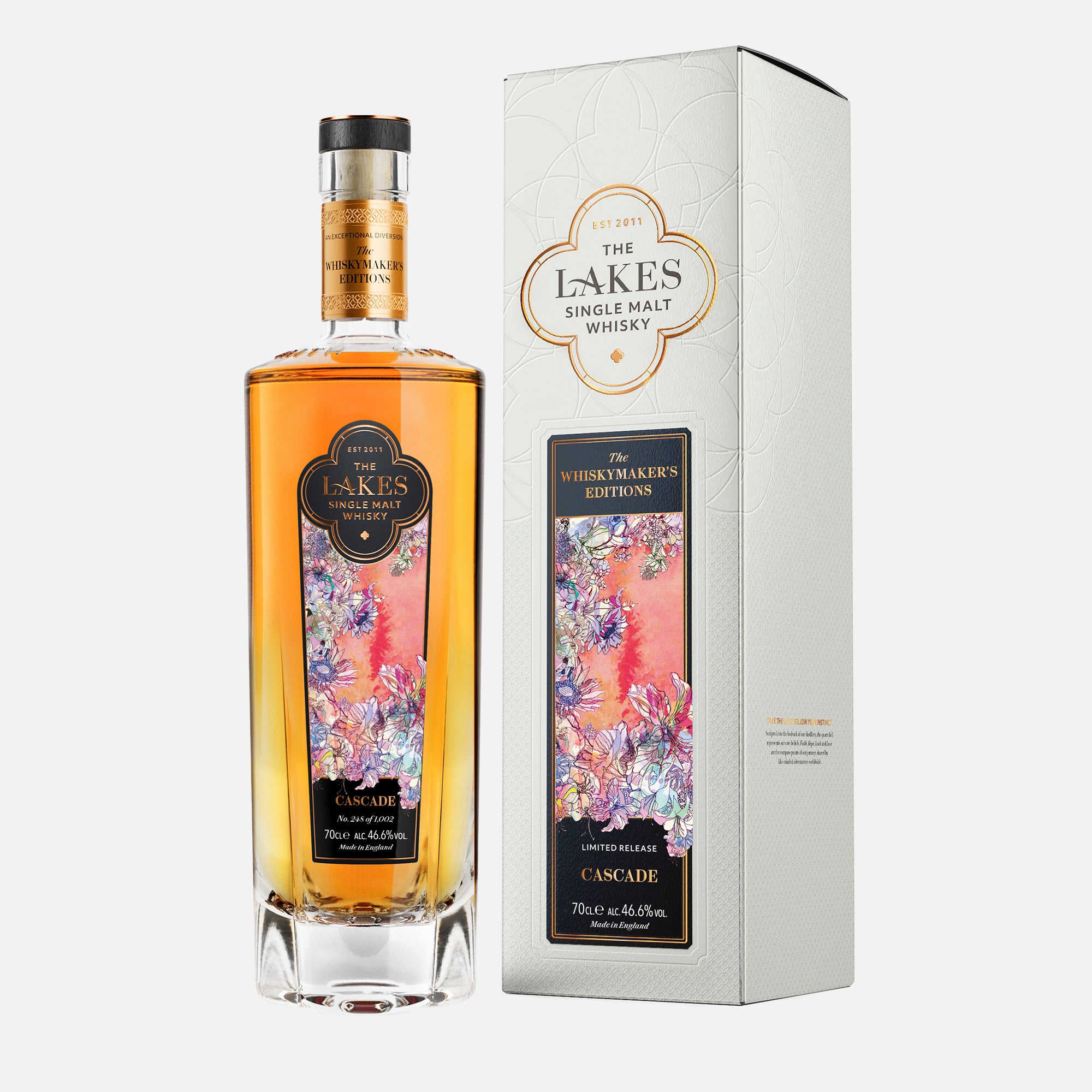 The Lakes Single Malt Whisky | The Whiskymaker's Editions Cascade – The  Lakes Distillery