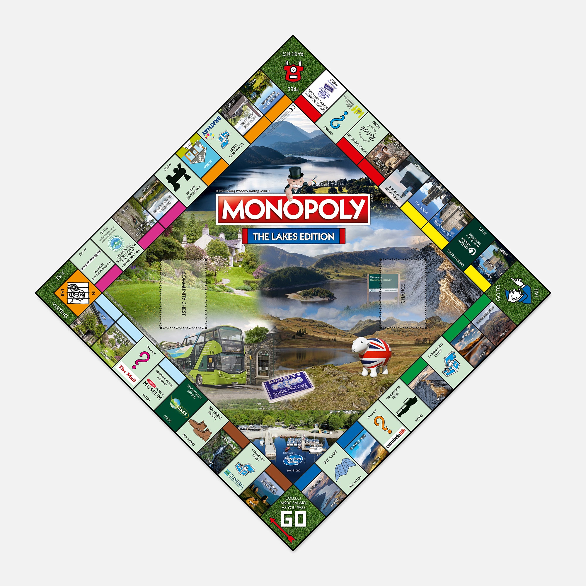 Lake George Monopoly selling Board Game NIB